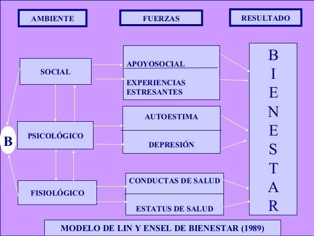 PSICOLOGÍA COMUNITARIA: MODELO DE BIENESTAR DE LIN Y ENSEL