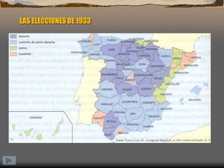 LAS ELECCIONES DE 1933