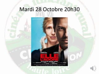 Mardi 28 Octobre 20h30