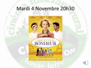 Mardi 4 Novembre 20h30