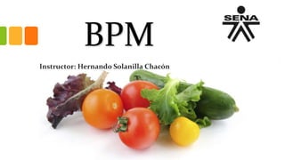 BPM
Instructor: Hernando Solanilla Chacón
 