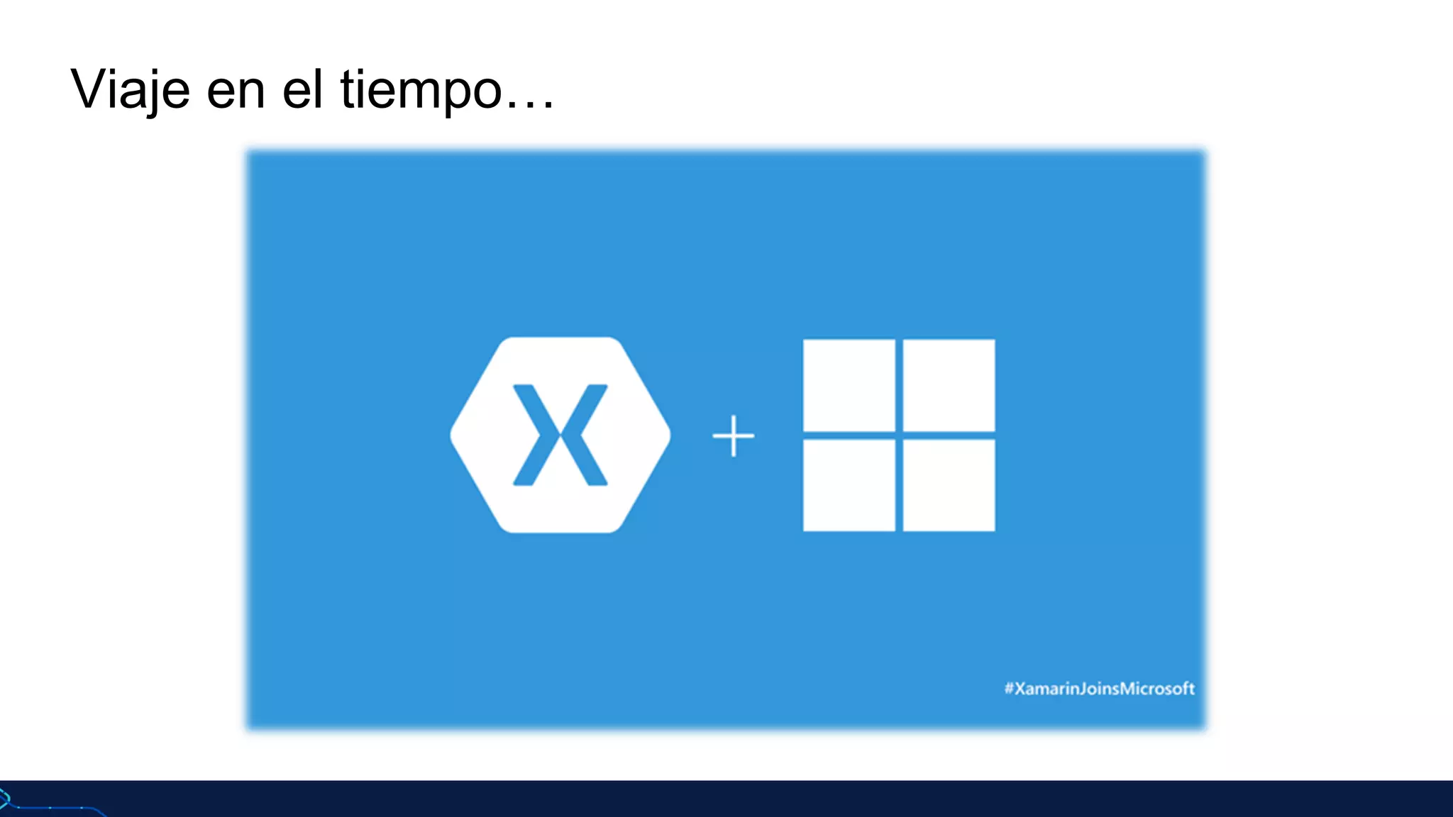 Viaje en el tiempo…
 