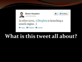 What is this tweet all about? 
 