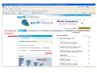 Formulaire de recherche