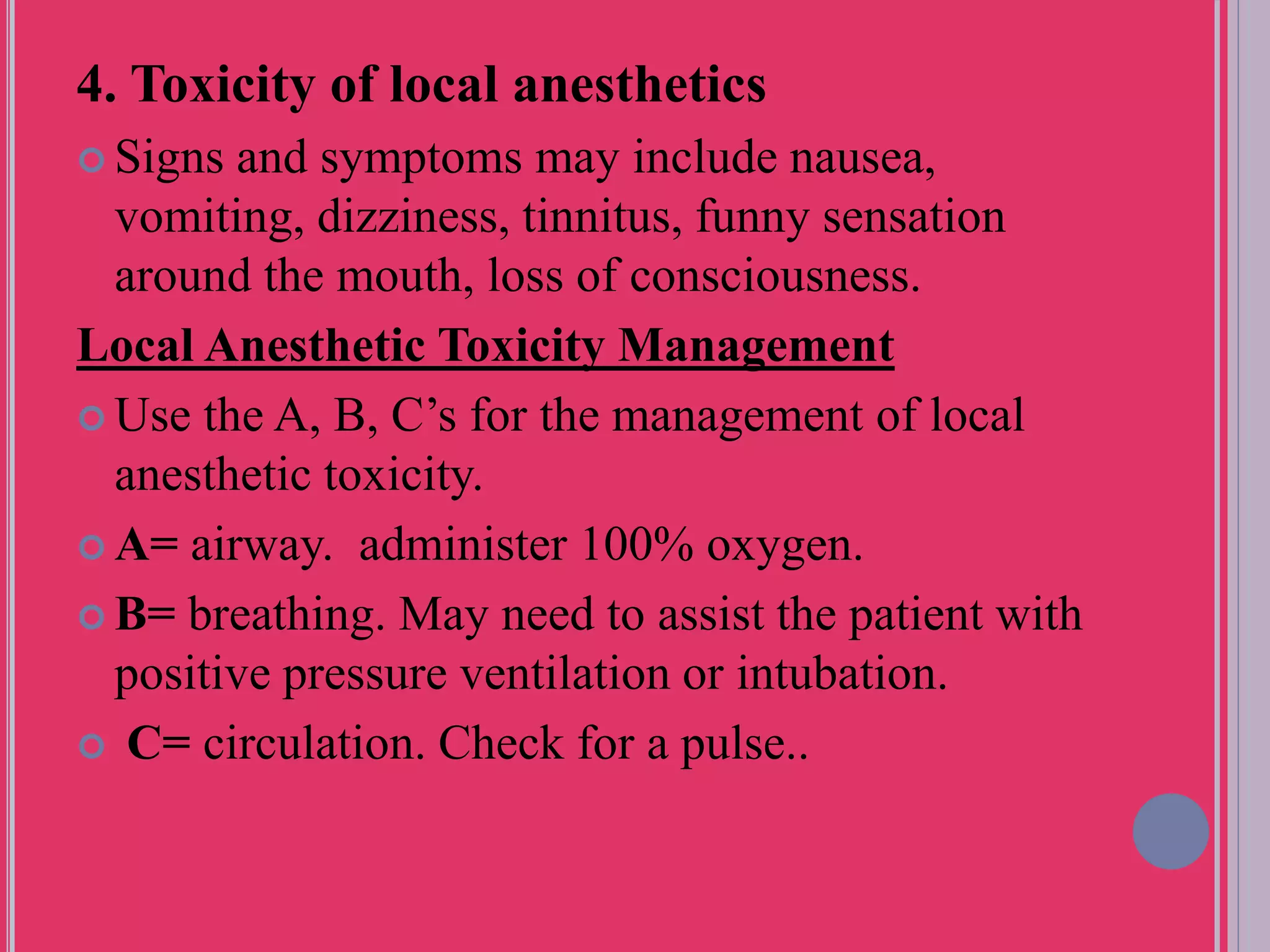 Biers Block Risks Bier block (intravenous regional anesthesia) | PPTX