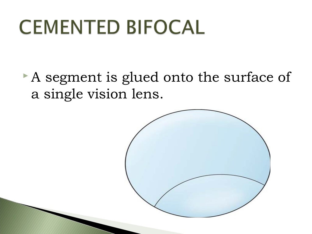 Bifocal lenses