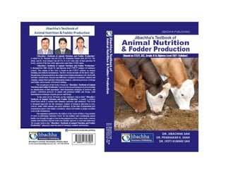 Jibachha publishing veterinary textbook
