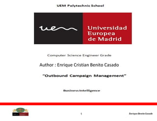1
Author : Enrique Cristian Benito Casado
 