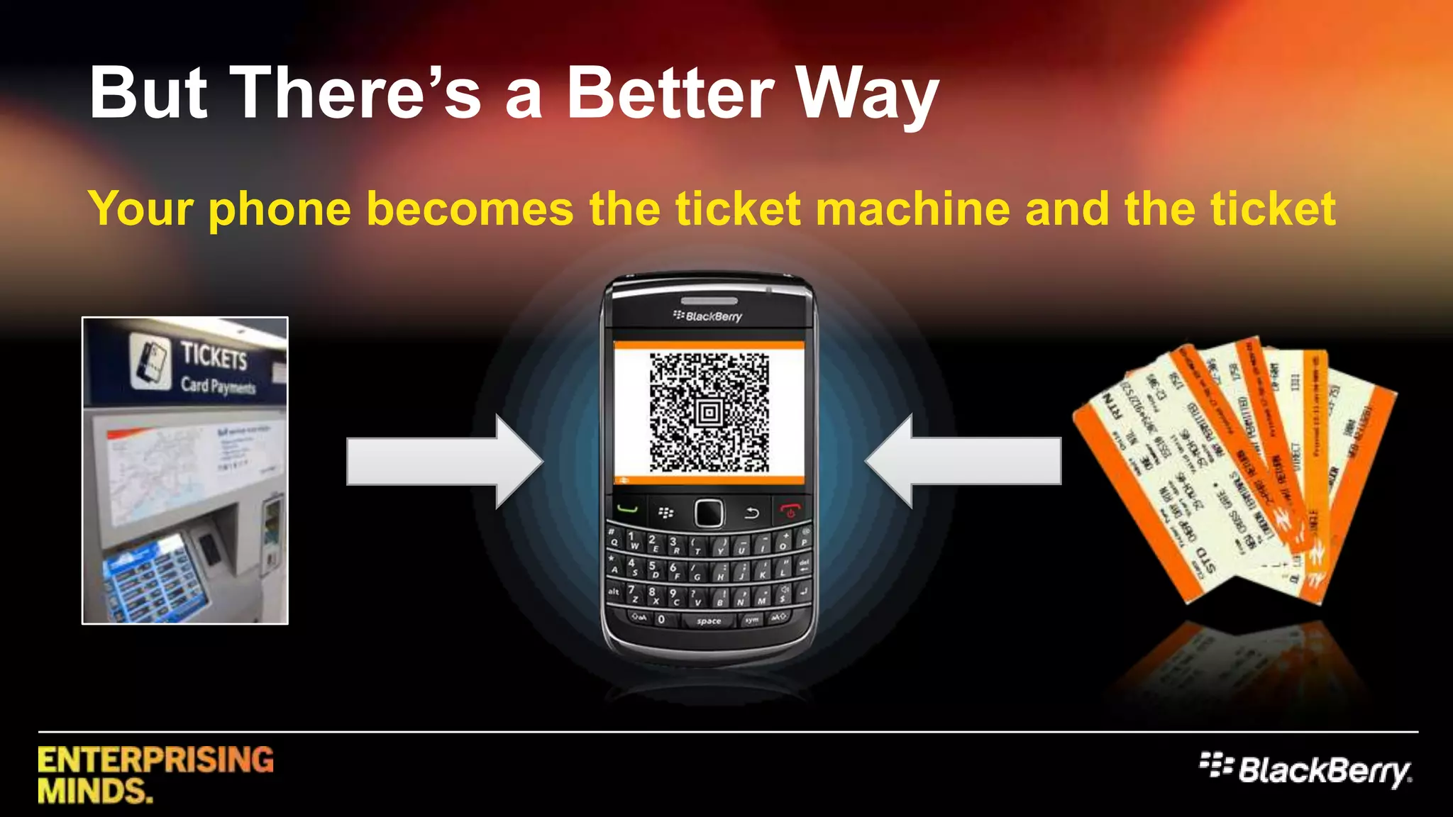 But There’s a Better WayYour phone becomes the ticket machine and the ticket