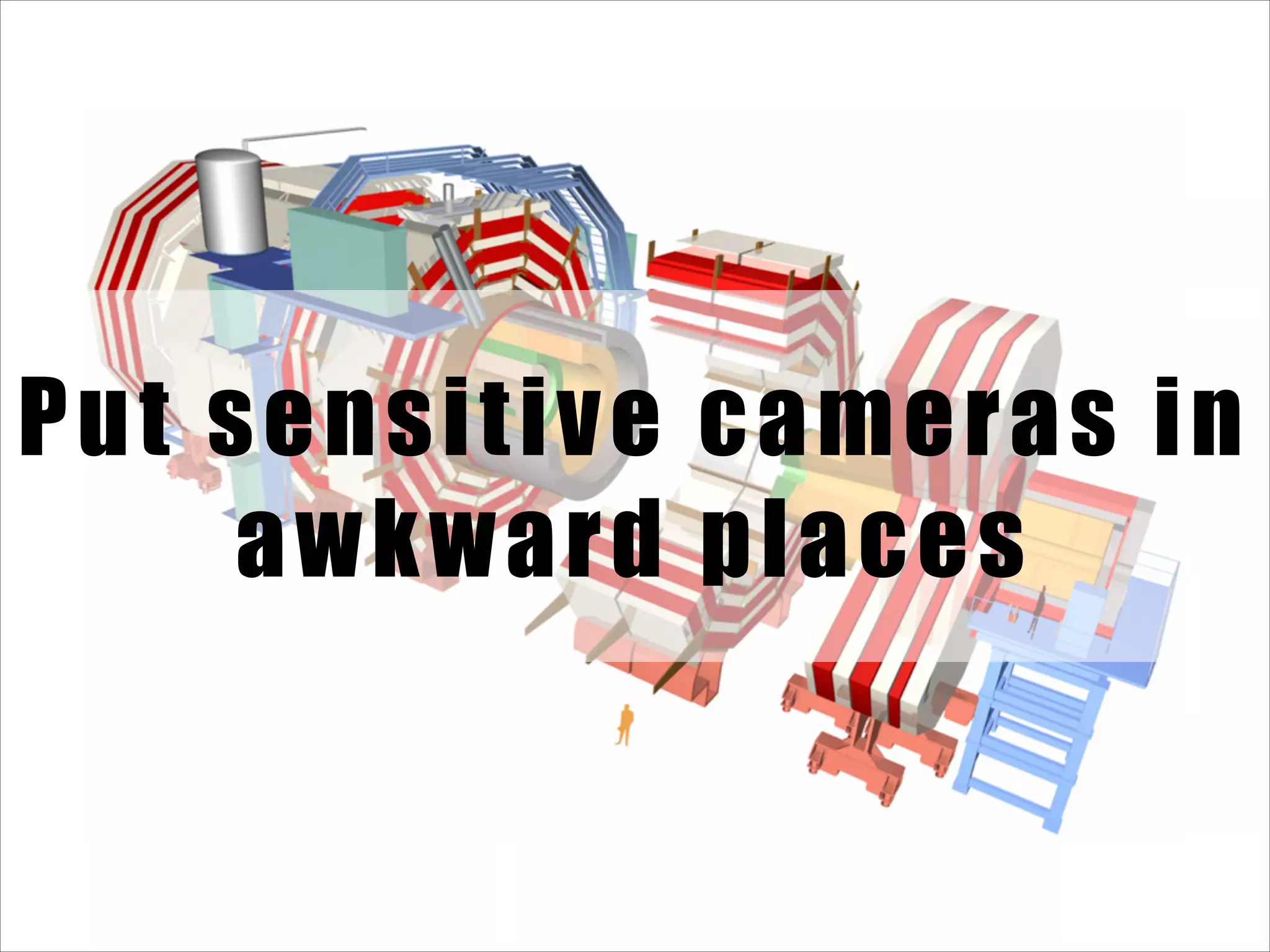 Pu t se nsitive cam eras in
aw kw ard places

 