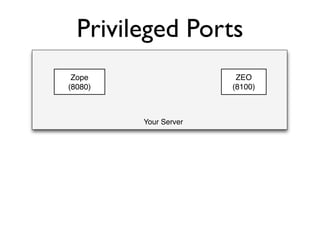 Protecting Plone from the Big, Bad Internet