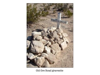 Old Ore Road gravesite 