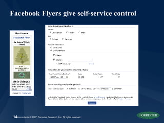 Facebook Flyers give self-service control 