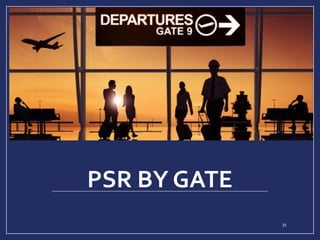 PSR BY GATE
35
 