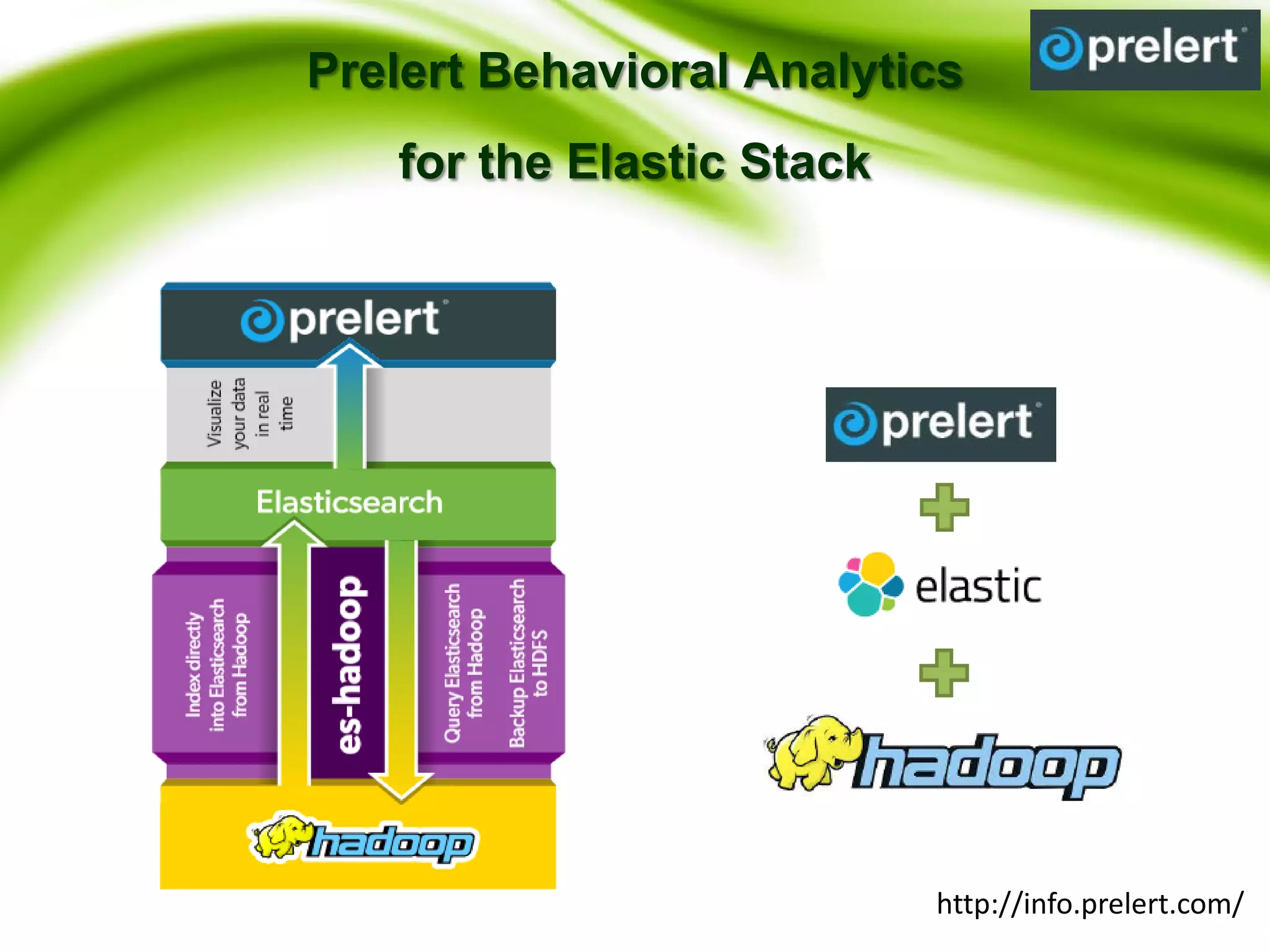 Copyright Stelligence Co.,Ltd. 2016 All rights reserved
Prelert Behavioral Analytics
for the Elastic Stack
http://info.prelert.com/
 