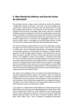 Big Data for Defense and Security | PDF