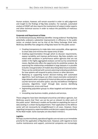Big Data for Defense and Security | PDF