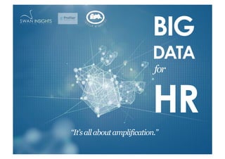 BIG
DATA
for
HR
“It’sallaboutamplification.”
 