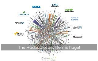 The Hadoop ecosystem is huge!
 