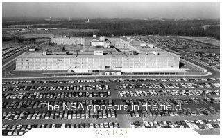 The NSA appears in the field
 