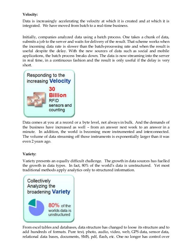 Big data lecture notes