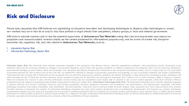 Innovation Is Key To Growth Big Ideas 19 Ark Invest