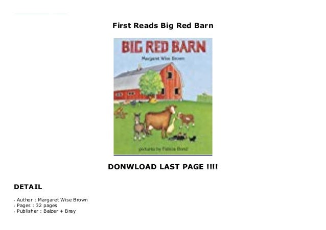First Reads Big Red Barn