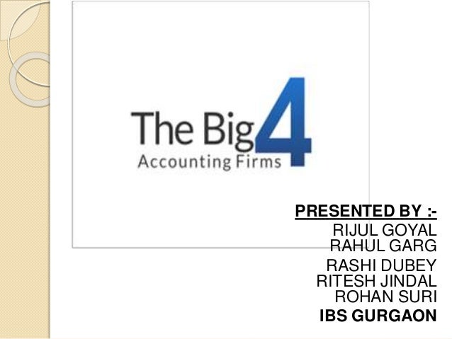 big four accounting firms