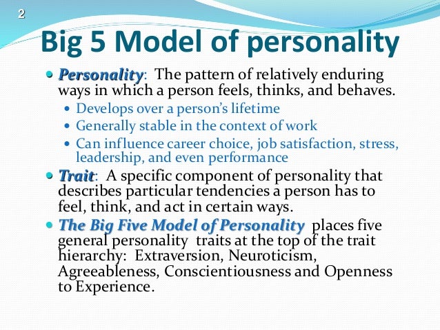 the big five model essay the big five model essay