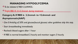 Normal Rbs Hypogly BIG BABY Continuous medical education CME | PPTX