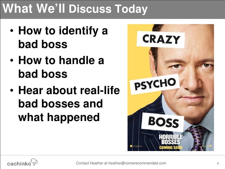 bad bosses