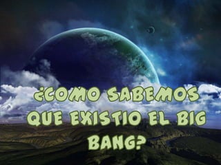 Big bang