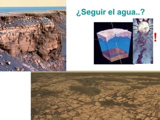¿Seguir el agua..?
!