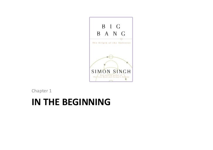 Big bang simon singh pdf download