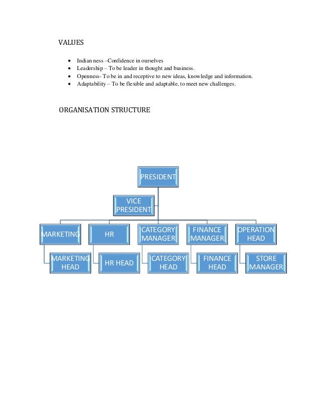 Organisational structure of big bazaar essay 07 picture