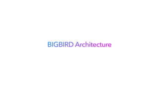 BIGBIRD Architecture
 