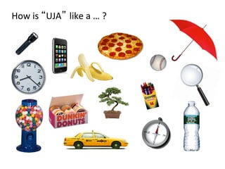“UJA is like a … “
 