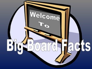 Big Board Facts  Welcome To 