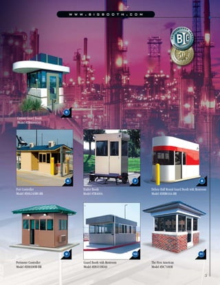 BIG Booth Catalog - B.I.G. Custom Guard Booth Manufaturer | PDF