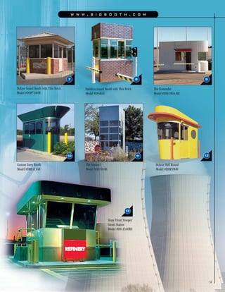 BIG Booth Catalog - B.I.G. Custom Guard Booth Manufaturer | PDF