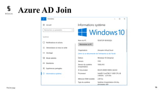 Azure AD Join
Pied de page 16
 