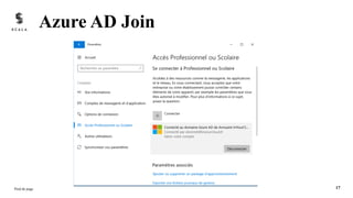 Azure AD Join
Pied de page 17
 