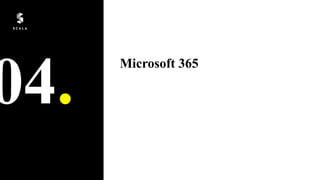04.
Microsoft 365
 