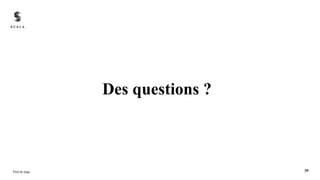 Des questions ?
Pied de page 39
 