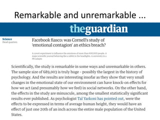 Remarkable	and	unremarkable	...
 