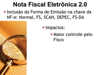 Auditoria eletrônica (entrada)Nota Fiscal Eletrônica2.0Inclusão de regras de validação como, por exemplo: