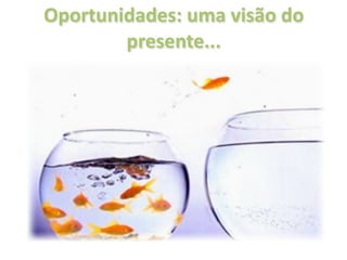 Oportunidades: uma visão do 
        presente...
 