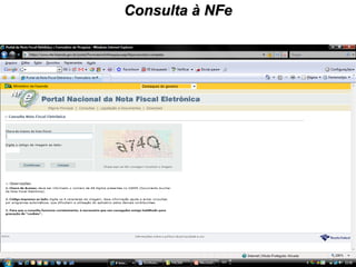 Consulta à NFe 