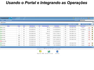 Usando o Portal e Integrando as Operações  