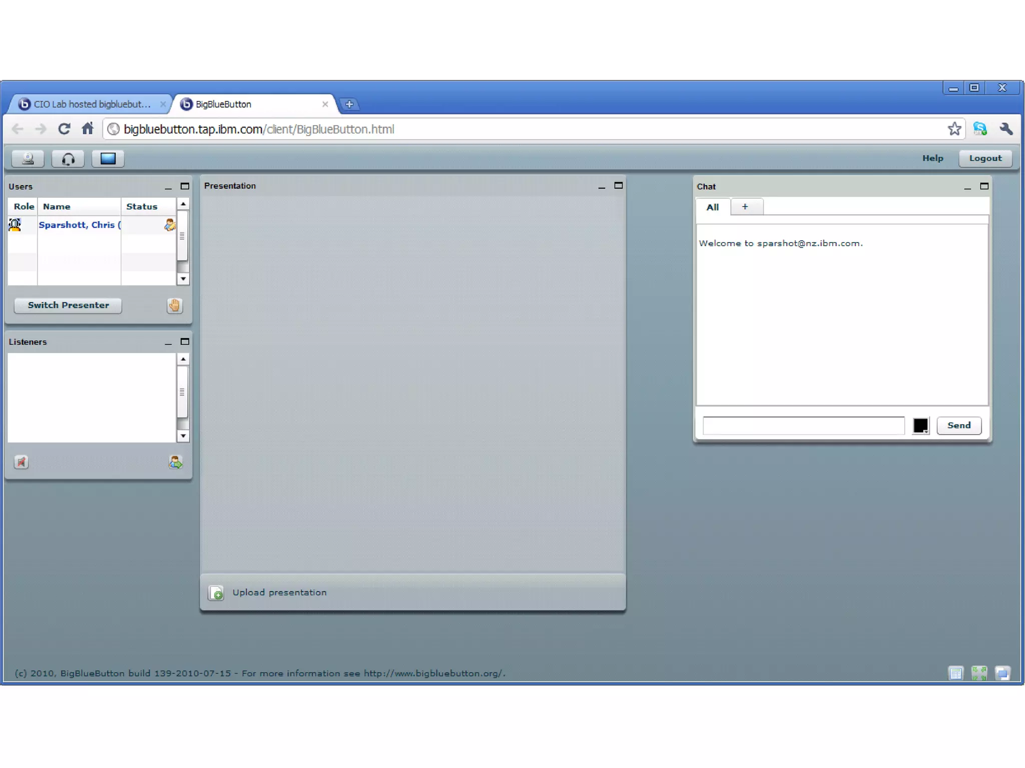 Bigbutton unified Comms and Web Conferencing